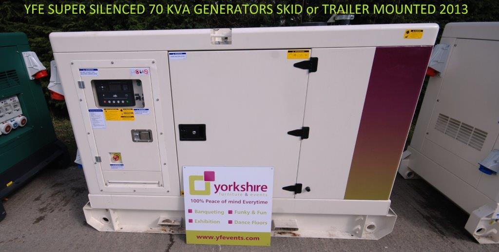 Generator Hire - yorkshire, furniture and events